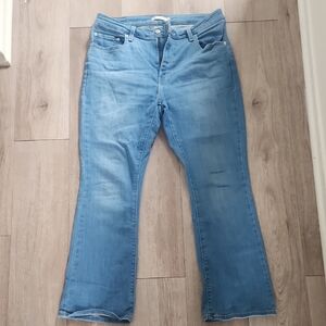 Levi Strauss & Co 725 High Rise Bootcut Classic Blue Women's Jeans